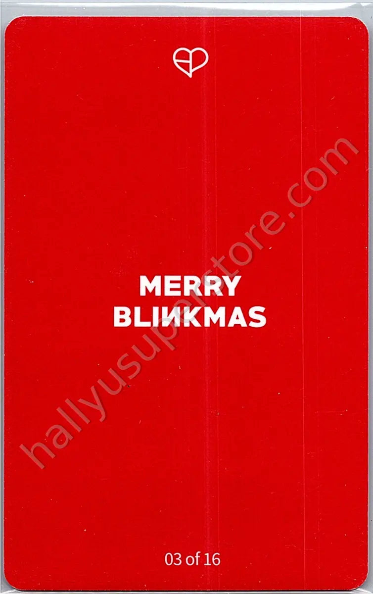 BLACKPINK - Rosé - BLACKPINK - Rosé - BPTG - Christmas Edition Other merch photocard set