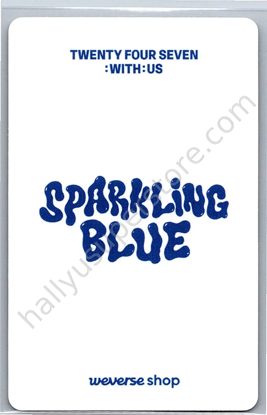 TWS - Kyungmin - Sparkling Blue offline weverse global shop (wvg)
