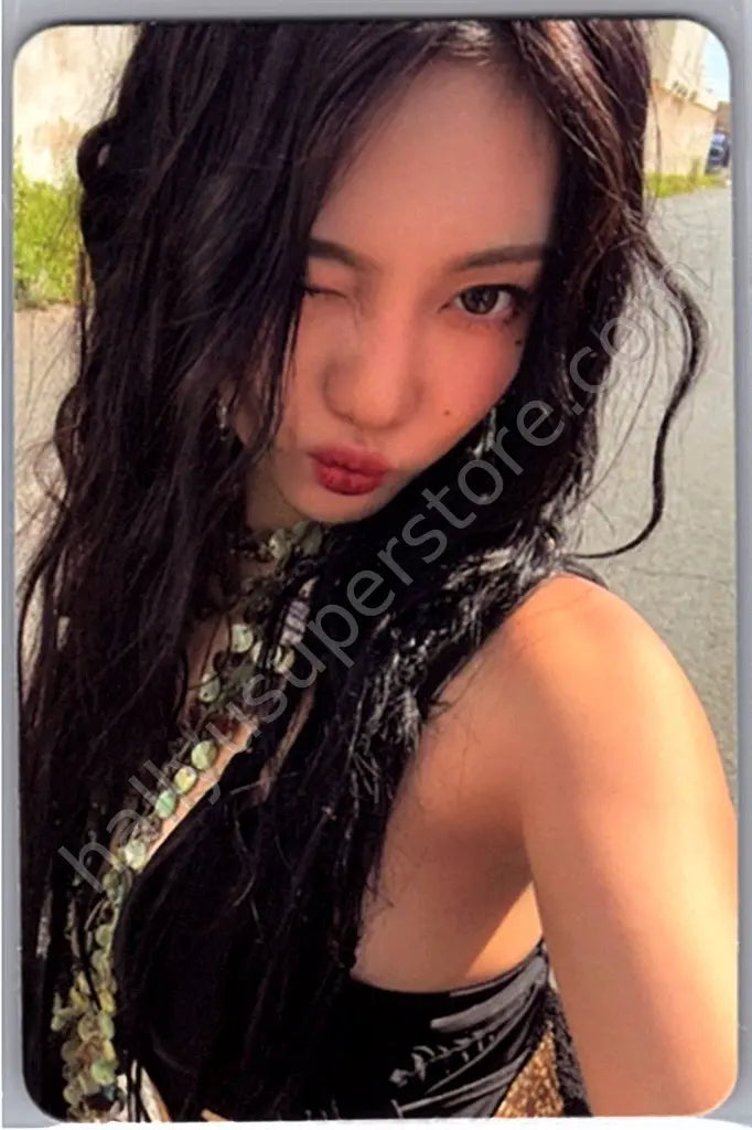 aespa - Ningning - Rich Man album photocard burst version