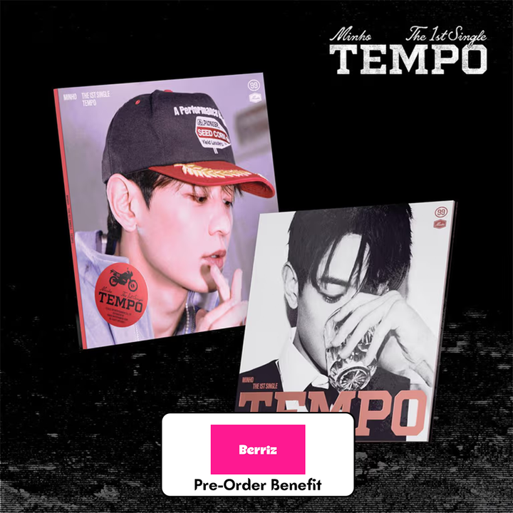 **[Pre-Order]  MINHO (of SHINee) - 1st Single Album "TEMPO " + LuckDraw Event (Random/SET)