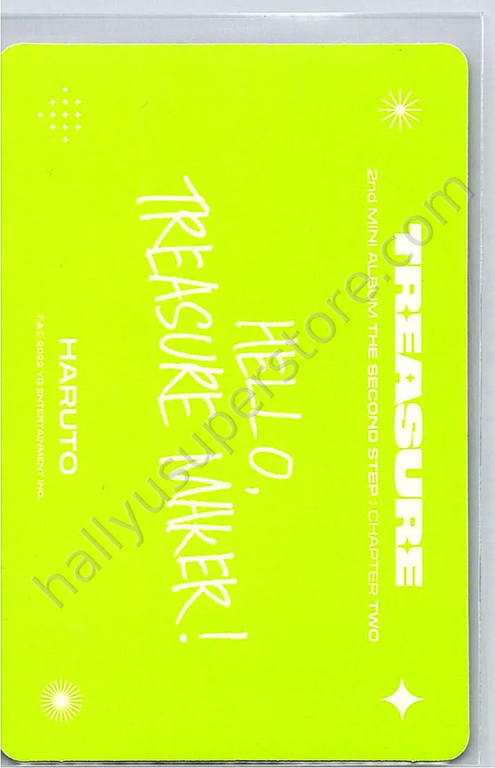 TREASURE - Haruto - THE SECOND STEP : CHAPTER TWO album photocard