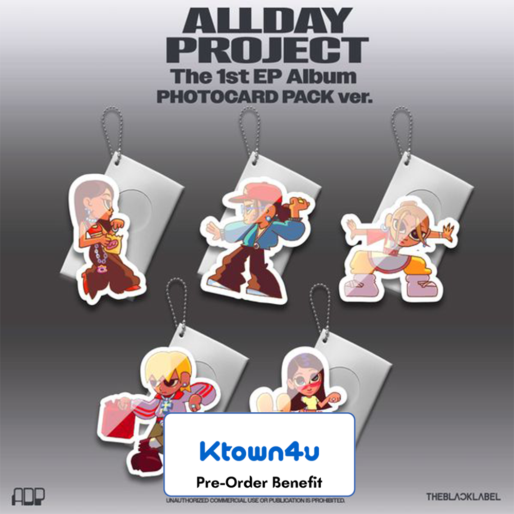 ** [Pre-Order] ALLDAY PROJECT - 1st EP Album 'ALLDAY PROJECT' PHOTOCARD PACK ver. + Pre-Order Benefit (Choose version) [Random,Set]