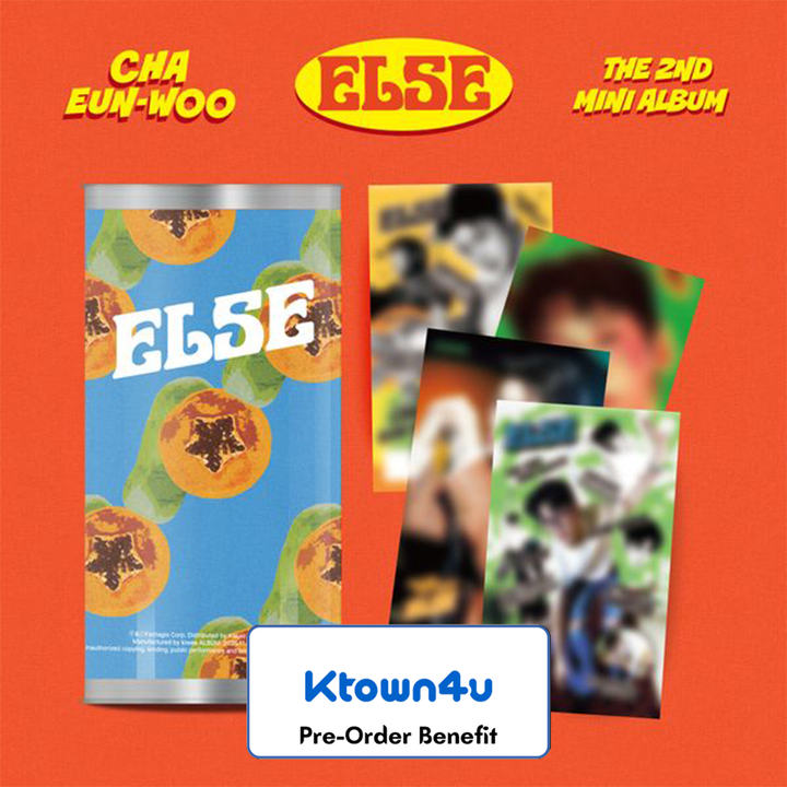 ** [Pre-Order] CHA EUN WOO (of ASTRO) - Mini 2nd "ELSE" (Choose ver.)(Kiwee Ver.)
