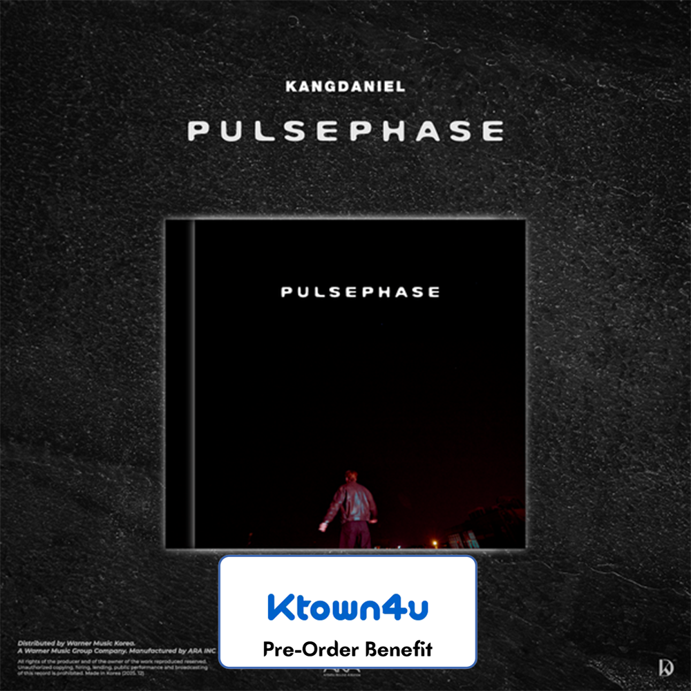 **[Pre-Order] Kang Daniel  - Special Album "PULSEPHASE" + Pre-Order Benefit (Choose Version)