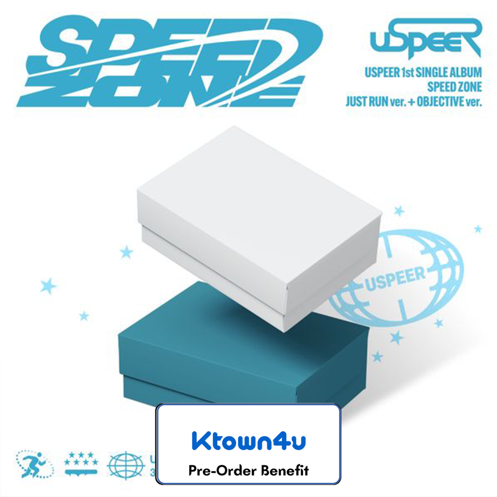 **[Pre-Order] USPEER - 1st Single Album "SPEED ZONE" + Pre-Order Benefit