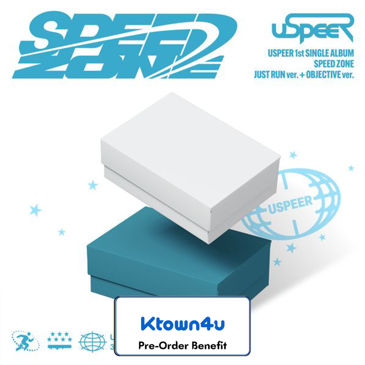 **[Pre-Order] USPEER - 1st Single Album "SPEED ZONE" + Pre-Order Benefit
