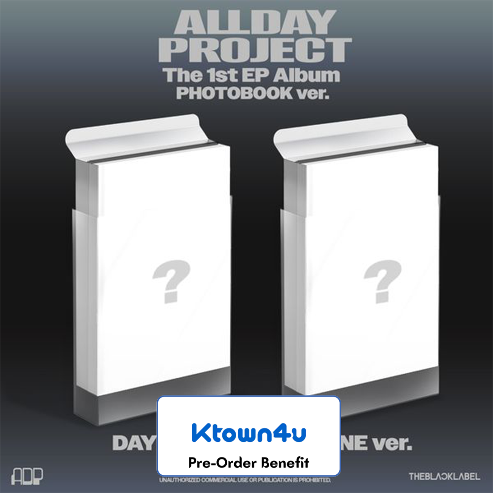 ** [Pre-Order] ALLDAY PROJECT - 1st EP Album 'ALLDAY PROJECT' PHOTOBOOK ver. + Pre-Order Benefit (Choose version) [Random,Set]