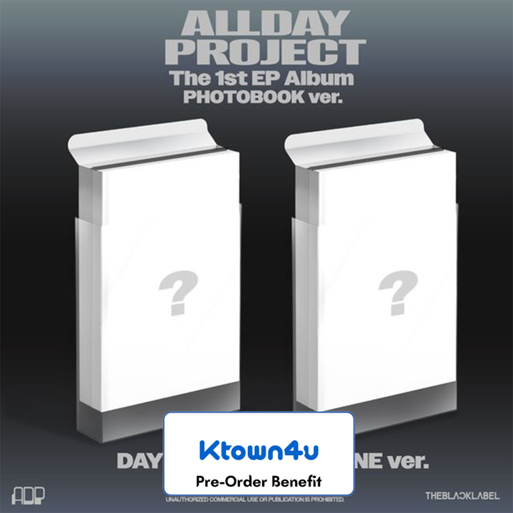 ** [Pre-Order] ALLDAY PROJECT - 1st EP Album 'ALLDAY PROJECT' PHOTOBOOK ver. + Pre-Order Benefit (Choose version) [Random,Set]