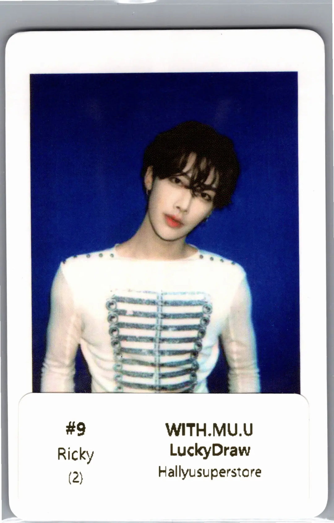 AND2BLE "Sequence 01: Curiosity" - Withmuu Lucky Draw Event Photocard, Polaroid type Photocard [26.08.03]