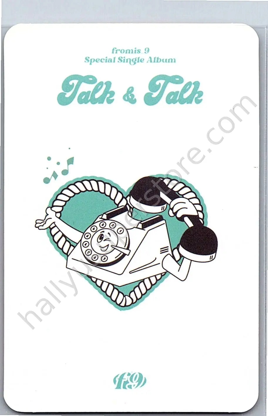 fromis_9 - Jiwon - fromis_9 - Jiwon - Talk &amp; Talk Album album photocard