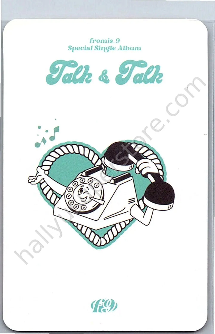 fromis_9 - Jiwon - fromis_9 - Jiwon - Talk &amp; Talk Album album photocard