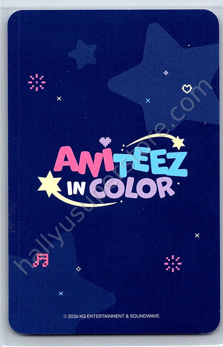 ATEEZ - Yeosang - ANITEEZ IN COLOR trading card version 5