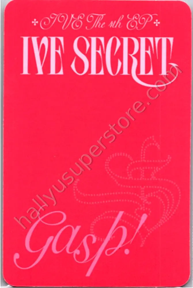 IVE - Leeseo - IVE SECRET