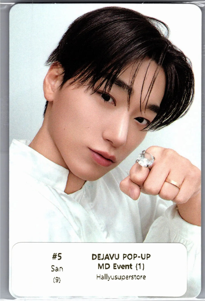 ATEEZ "ANITEEZ IN Deja Vu" - ATEEZ X ANITEEZ POP-Store Official MD Event Photocard (1) [26.08.21]