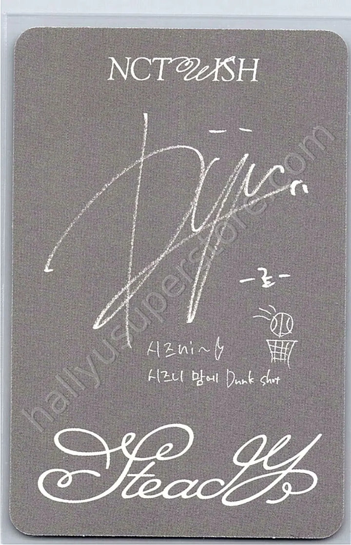 NCT WISH - Ryo - Steady album photocard qr version