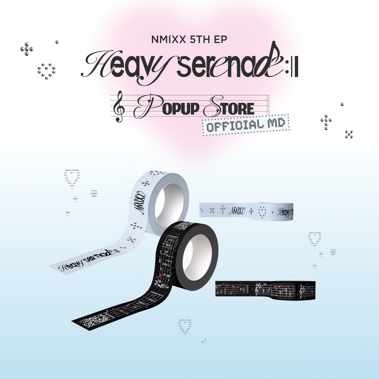 [NMIXX] MASKING TAPE - [Heavy Serenade] POP-UP STORE