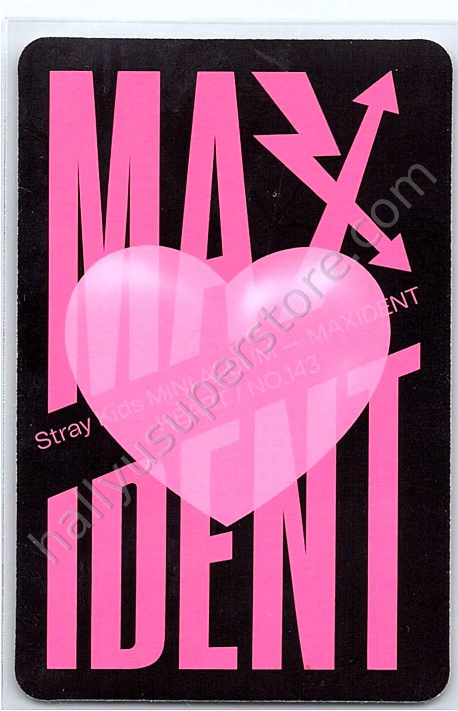 Stray Kids - HAN - Maxident album photocard heart version