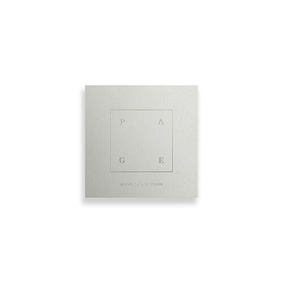 ** Kang Seungyoon (Of Winner) - 1st Full Album "Page" [KiT Album]