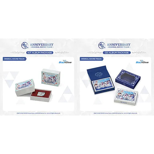 [Pre-Order] BLUE ARCHIVE - BLUE ARCHIVE 4.5th ANNIVERSARY O.S.T (Choose Version)