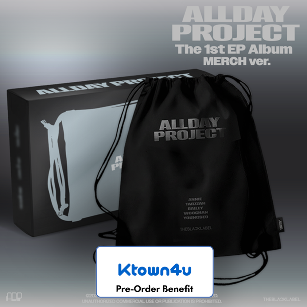 ** [Pre-Order] ALLDAY PROJECT - 1st EP Album 'ALLDAY PROJECT' MERCH ver. + Ktown4U LuckyDraw Event (Choose version)