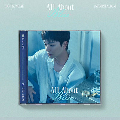 ** Yook Sungjae (Of BTOB) - 1st Mini Album "All About Blue" [Jewel Ver.]