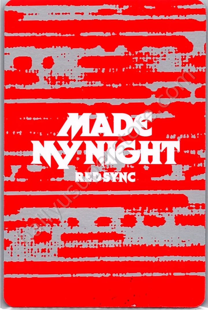 LE SSERAFIM - Hong Eunchae - Made My Night album photocard compact version red sync version