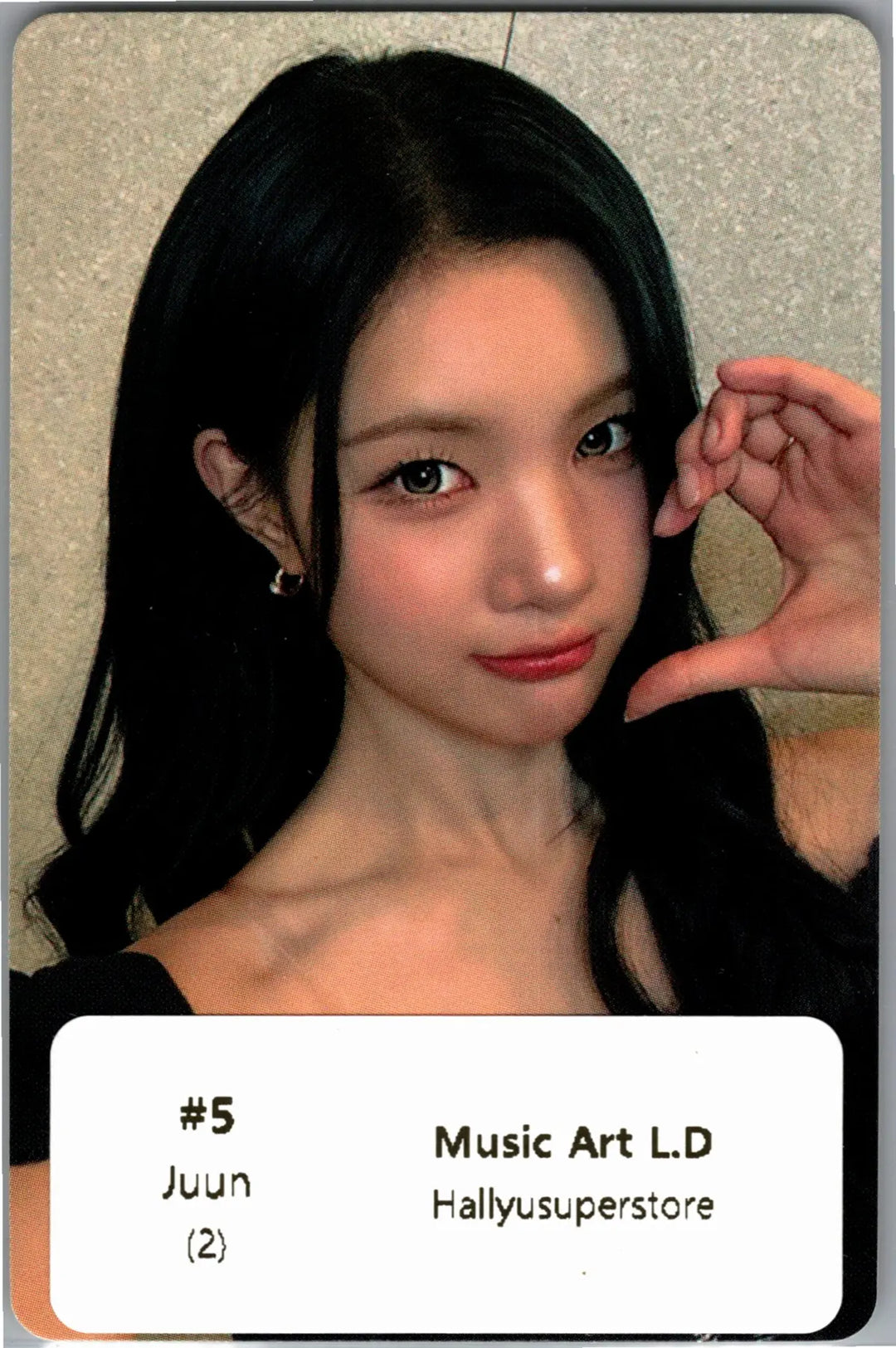 Hearts2Hearts "Lemon Tang" - MusicArt Lucky Draw Event Photocard [26.08.05]