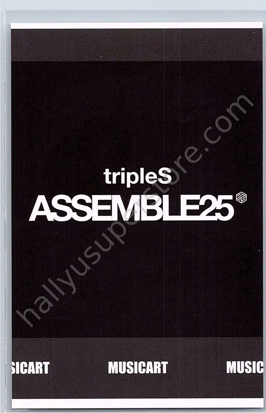 tripleS - Jiwoo - Assemble25  fansign polaroid