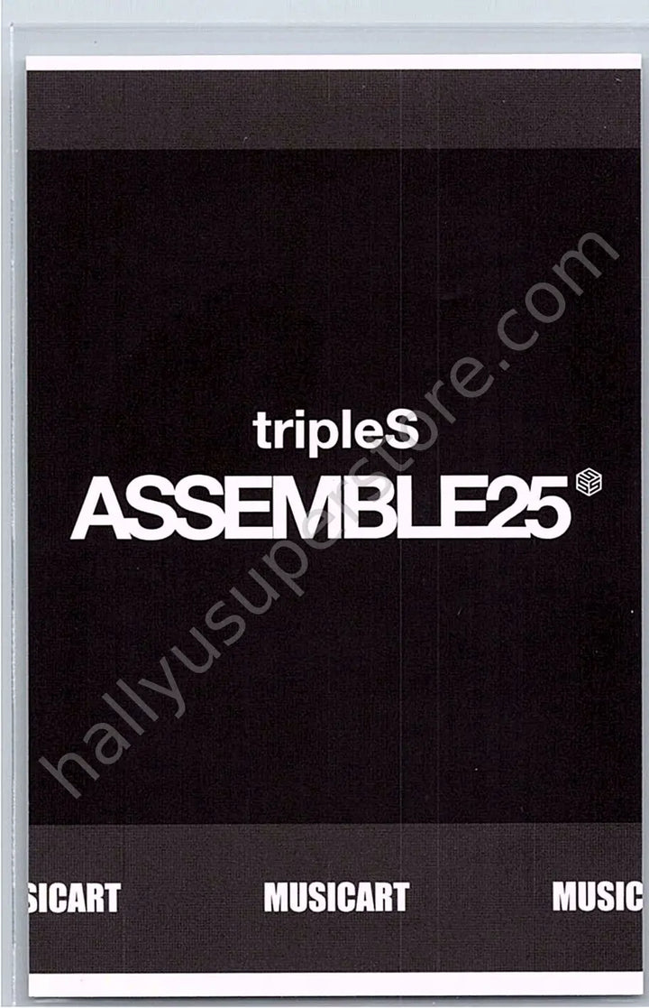 tripleS - Jiwoo - Assemble25  fansign polaroid