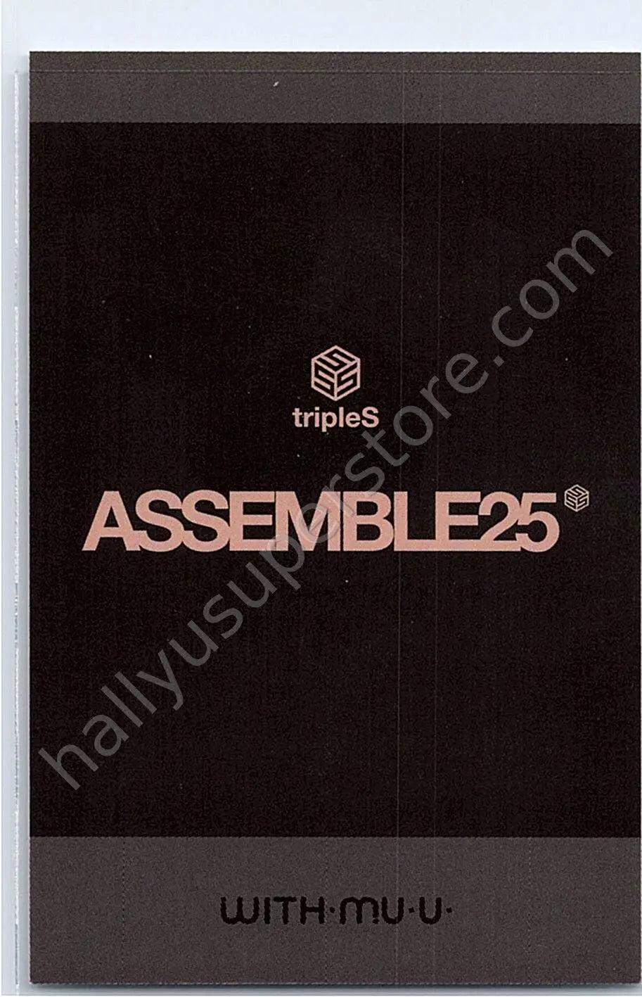 tripleS - Soomin - Assemble25  fansign polaroid