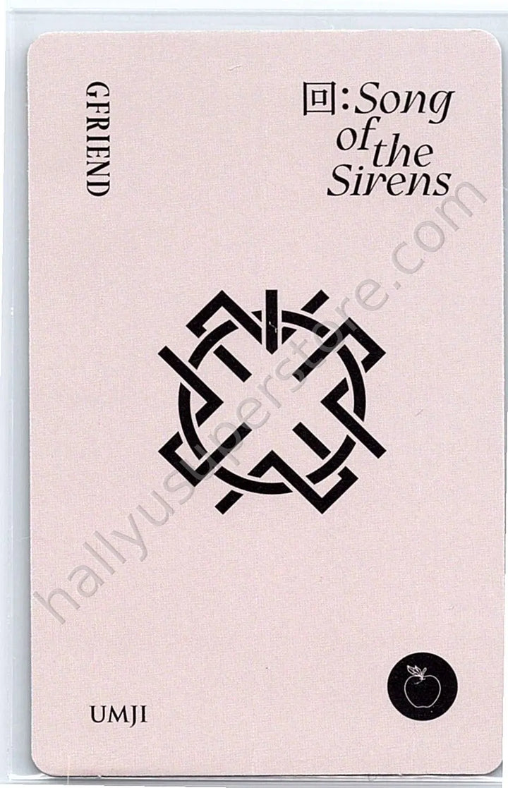 GFRIEND - Umji - 回: Song of the Sirens album photocard apple version