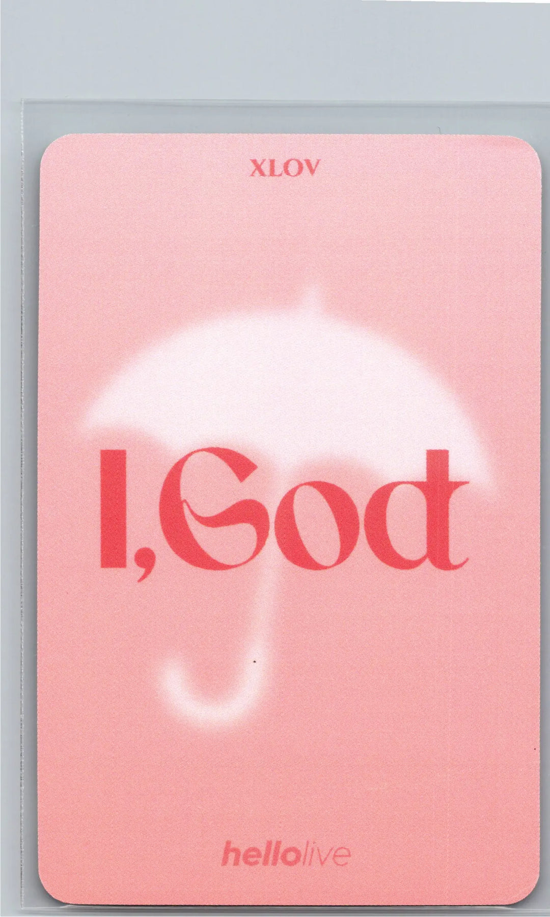 XLOV "I,God" - Hellolive Fansign Event Photocard [26.06.24]