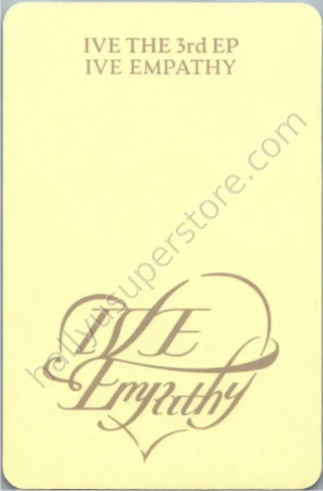 IVE - Liz - IVE EMPATHY