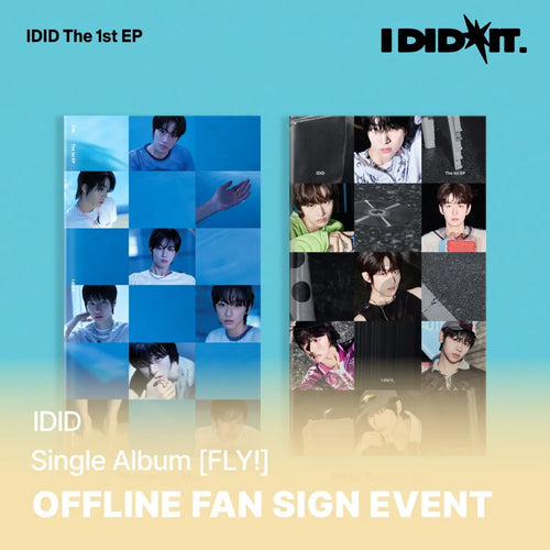 [Hallyu4U - Fansign] (10/23) SoundWave - IDID [I did it] [Offline Fansign Event]