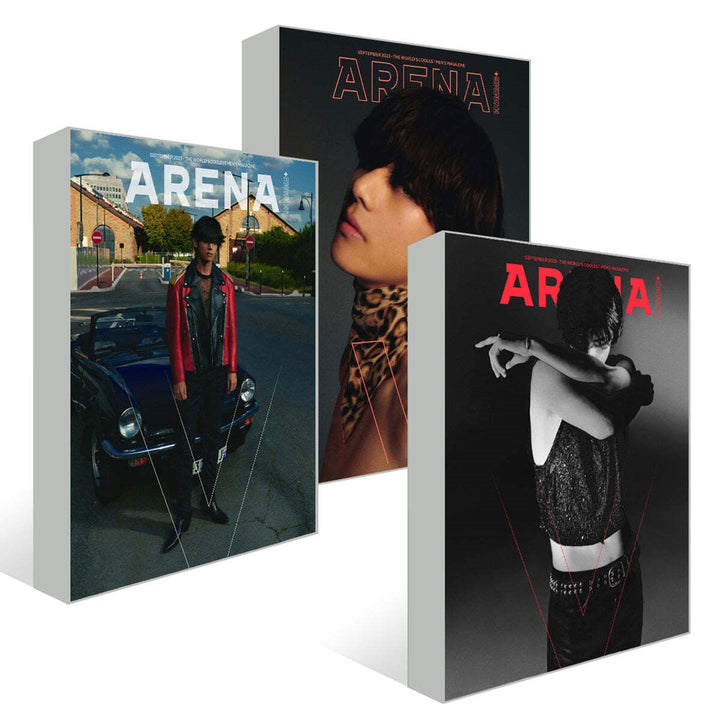 [Hot Sale] V (of BTS) - Arena Homme+ September 2023 [Choose Version] - HALLYUSUPERSTORE