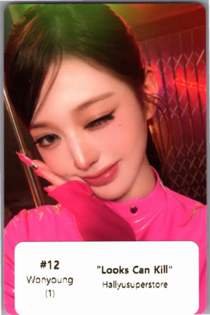 IVE "Looks Can Kill" - Official Photocard [26.10.27]