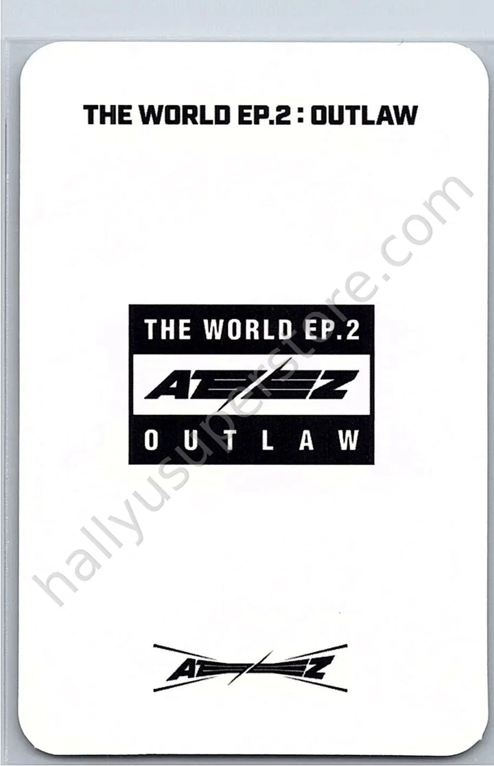 ATEEZ - Jongho - THE WORLD EP.2 : OUTLAW pob (pre-order benefit) yes24