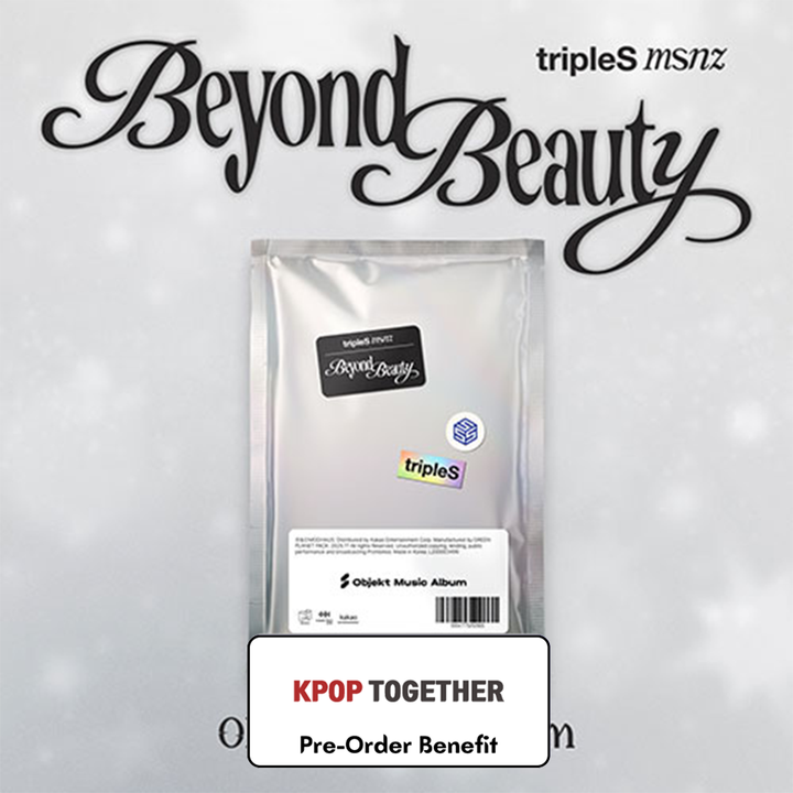 **[PRE-ORDER] TripleS- msnz <Beyond Beauty> (Objekt Music Album ver.) +Pre - Order benefit