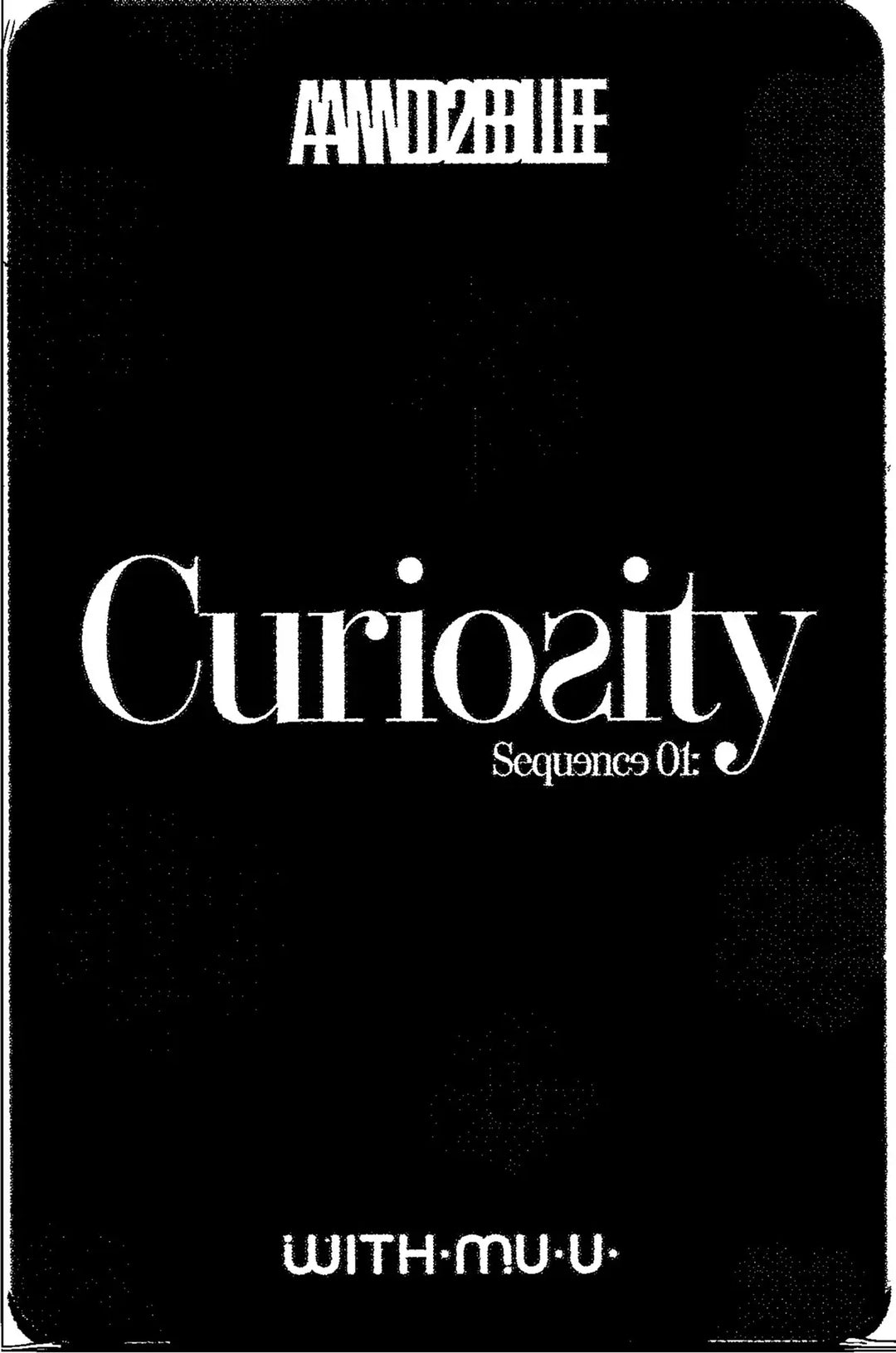 AND2BLE "Sequence 01: Curiosity" - Withmuu Lucky Draw Event Photocard, Polaroid type Photocard [26.08.03]