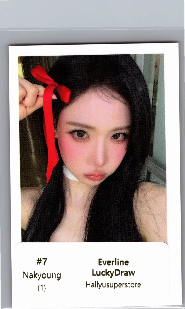 TripleS "LOVE&amp;POP pt.1" - Everline Lucky Draw Event Polaroid type Photocard (Objekt Music Album Ver.) [26.06.18]