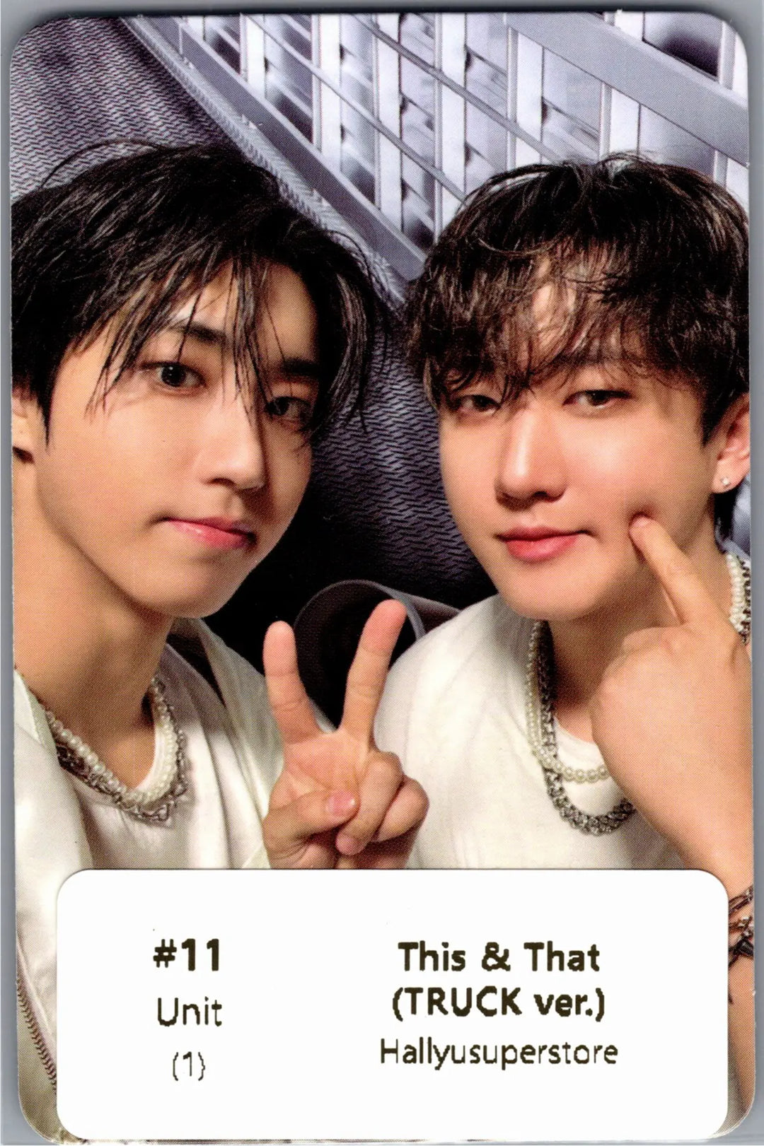 Stray Kids "THIS &amp; THAT" - Official Photocard (TRUCK Ver.) [26.08.10]