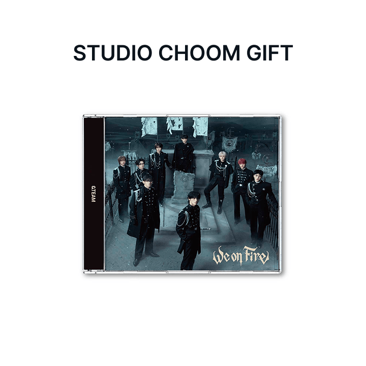 [Pre-Order] &TEAM - 3rd EP『We on Fire』+ Weverse STUDIO CHOOM GIFT (Choose Version)