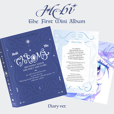 ** Hebi - 1st Mini Album "Chroma" [Diary Ver.]