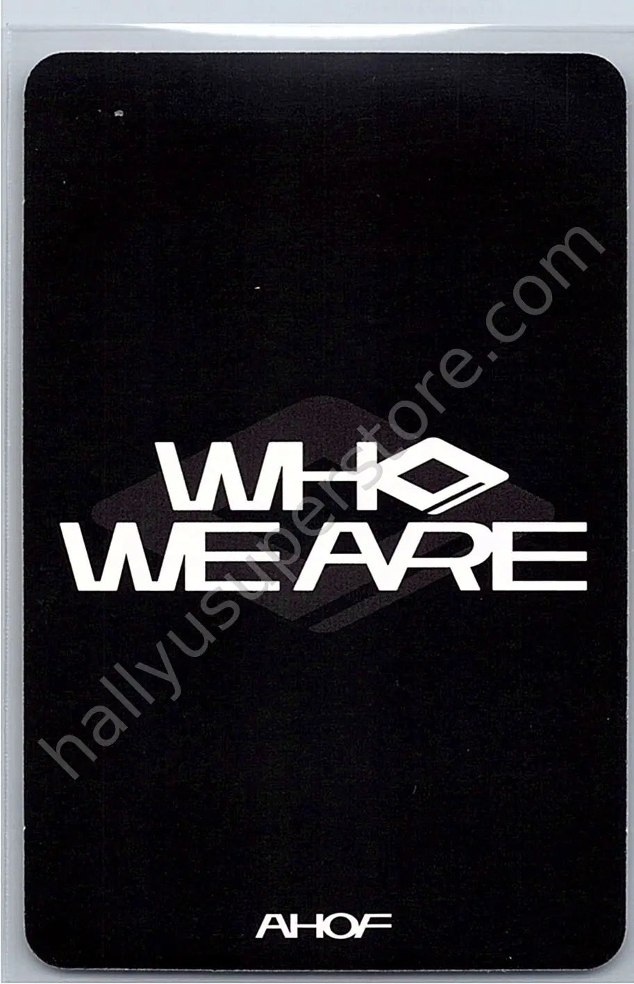 AHOF - Chih En - AHOF - Chih En - WHO WE ARE Album album photocard qr version
