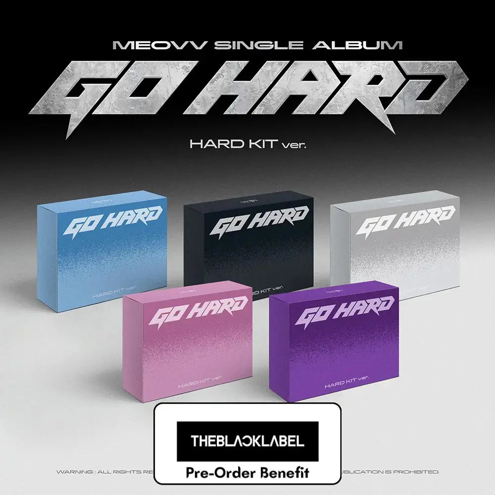 [Pre-Order] MEOVV - Single Album [GO HARD] (HARD KIT ver.) + Pre-Order Benefit