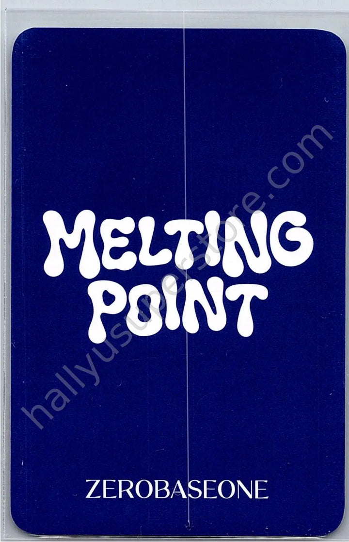 ZEROBASEONE - Hao - Melting Point digipack version ktown4u pob (pre-order benefit)