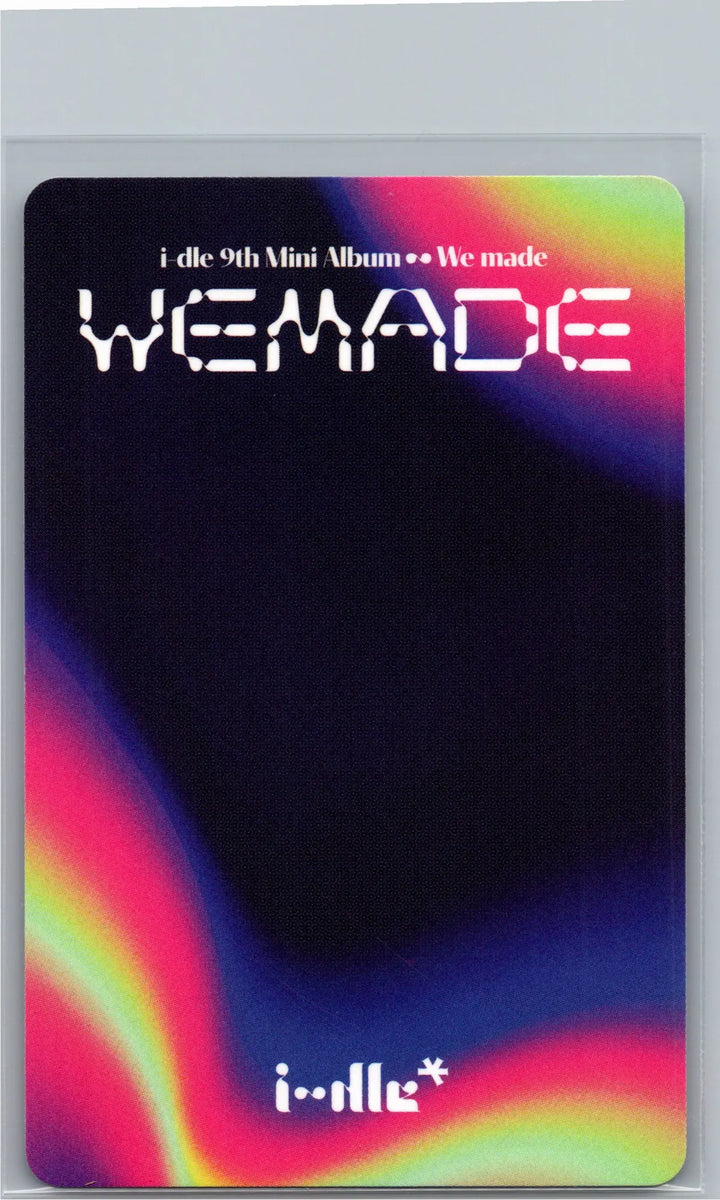 I-DLE "We made" - Official Photocard (POCAALBUM Ver.) [26.07.07]