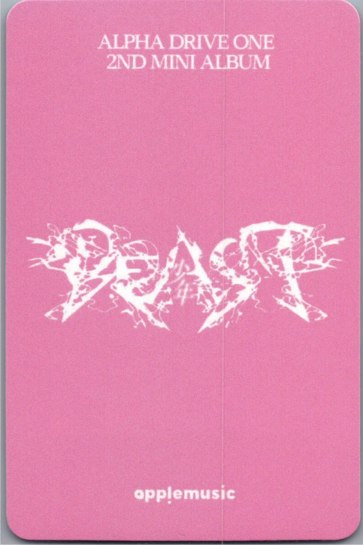 ALD1 少年BEAST applemusic クマ足裏ver.トレカ ジュンソ ALPHA DRIVE ONE 