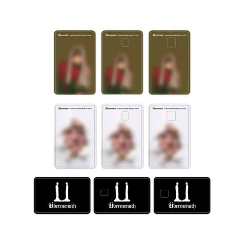 [Pre-Order] G-DRAGON - G-DRAGON 2025 WORLD TOUR IN KOREA (CARD COVER STICKER)
