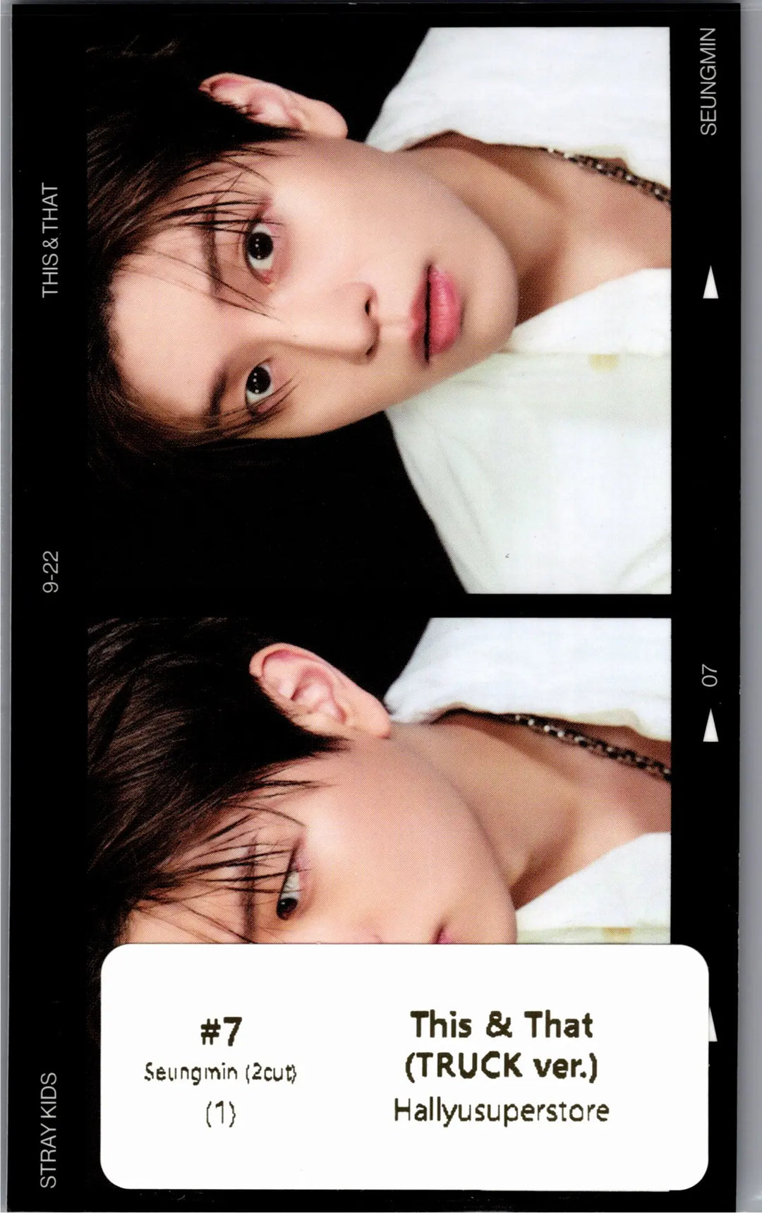 Stray Kids "THIS &amp; THAT" - Official 2Cut Photocard (TRUCK Ver.) [26.08.10]